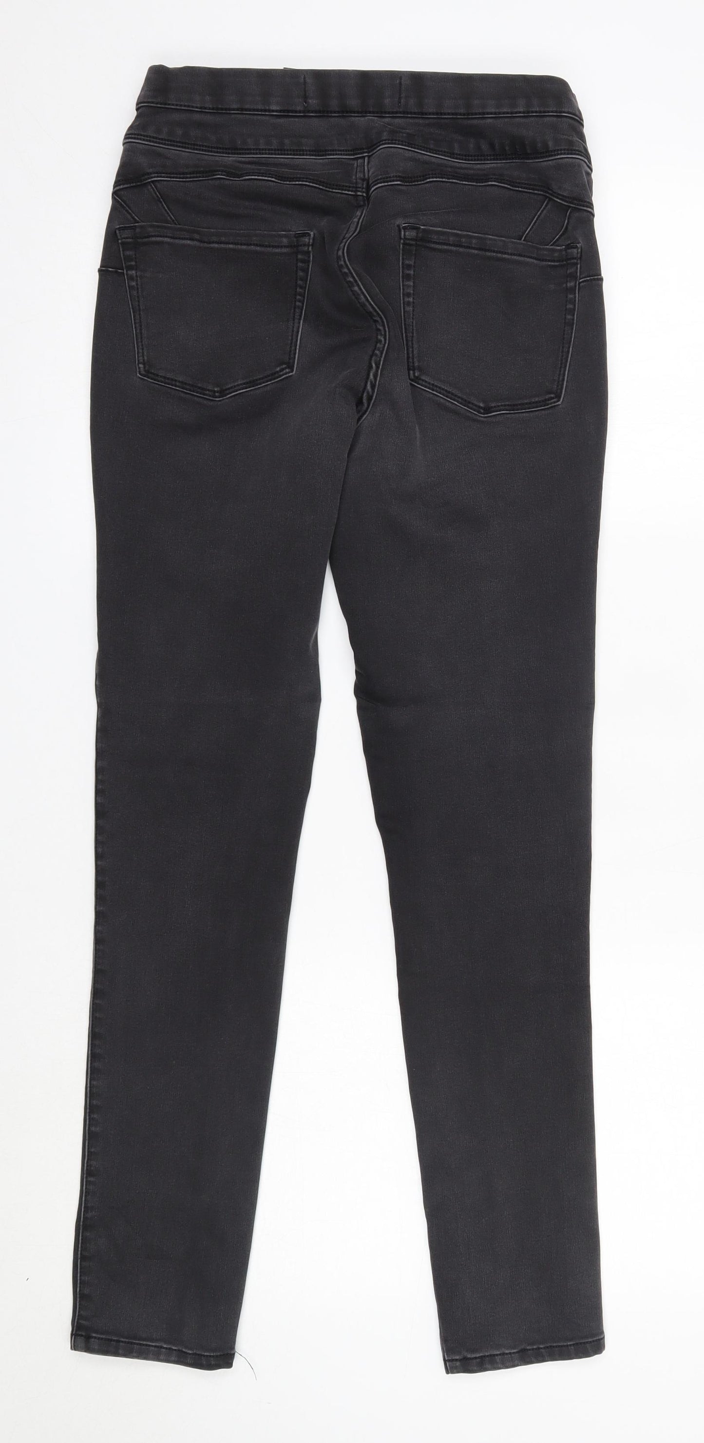 NEXT Womens Grey  Cotton Jegging Jeans Size 10 L28 in Regular