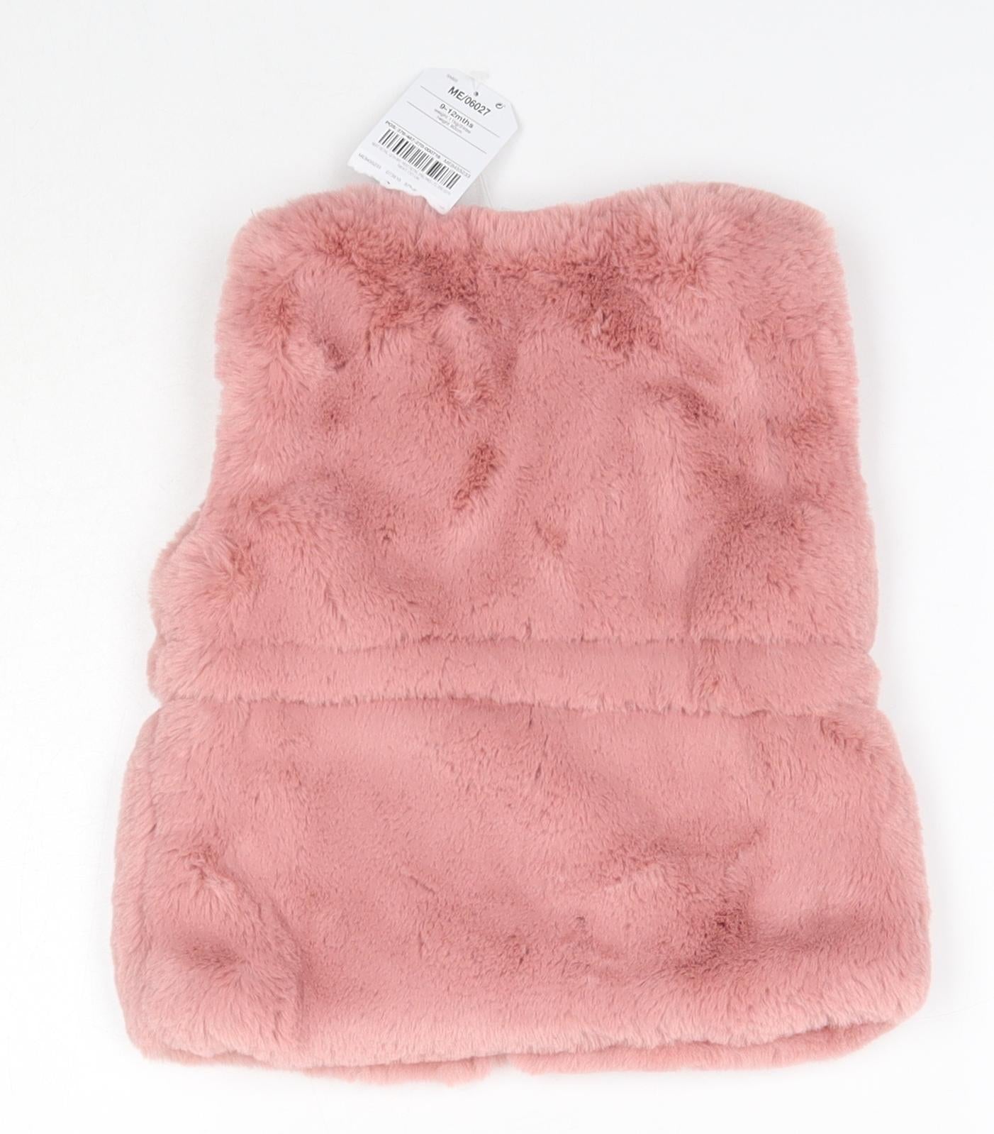 NEXT Baby Pink   Gilet Jacket Size 9-12 Months