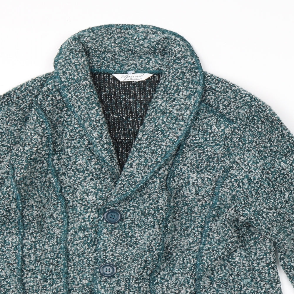 Special Collection Womens Green   Jacket Coatigan Size 14