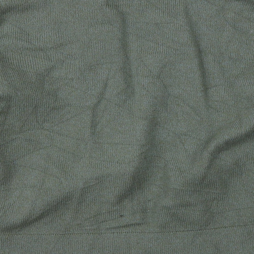 Jigsaw Womens Green Round Neck  Wool Pullover Jumper Size L
