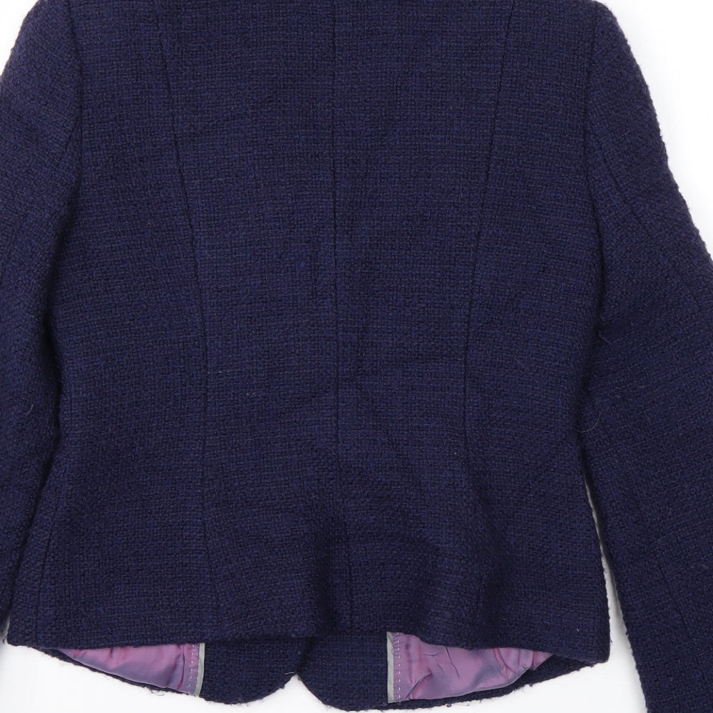 TM Lewin Womens Blue   Jacket Coat Size 8