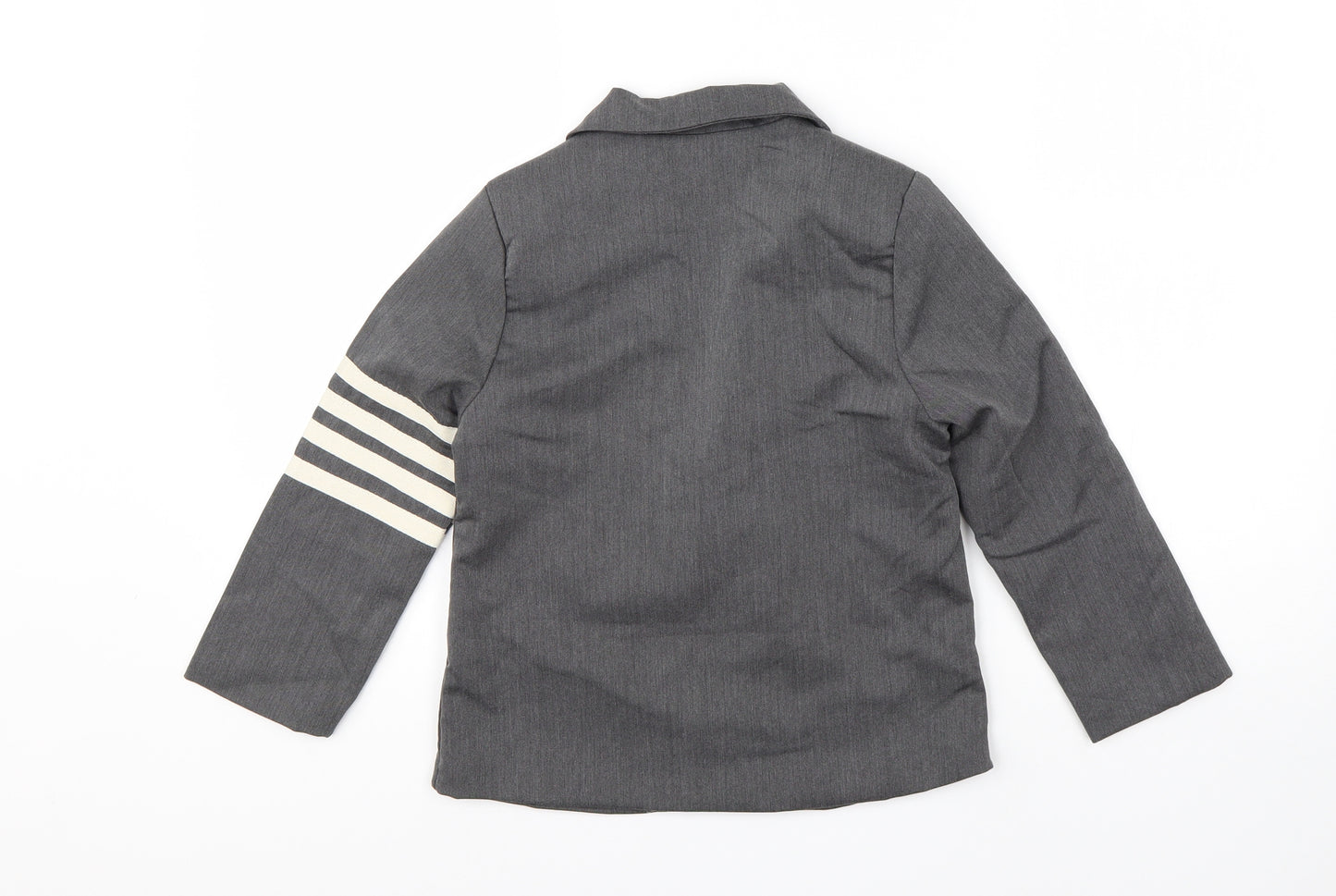 Man To Be Boys Grey   Jacket Blazer Size 8-9 Years