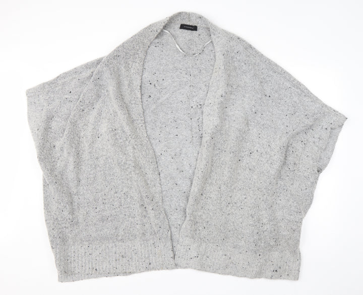 Atmosphere Womens Grey   Jacket Poncho One Size