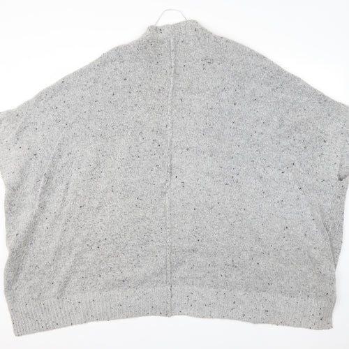 Atmosphere Womens Grey   Jacket Poncho One Size