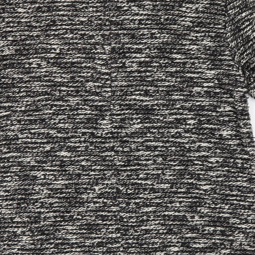 Zara Womens Black Round Neck  Polyester Pullover Jumper Size XS