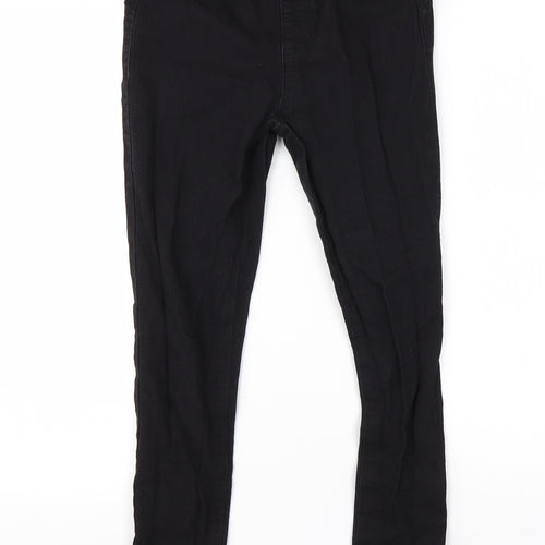 Denim Co Womens Black  Cotton Jegging Jeans Size 6 L24 in Regular