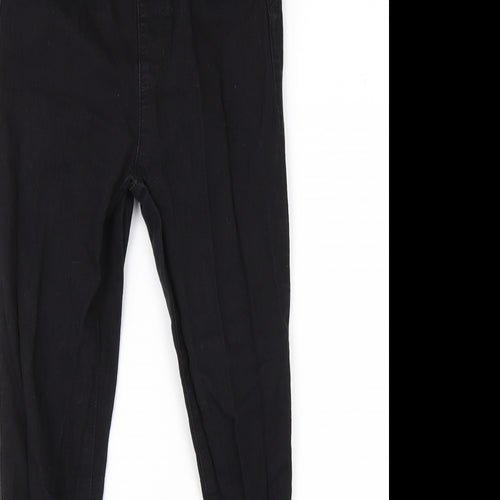 Denim Co Womens Black  Cotton Jegging Jeans Size 6 L24 in Regular