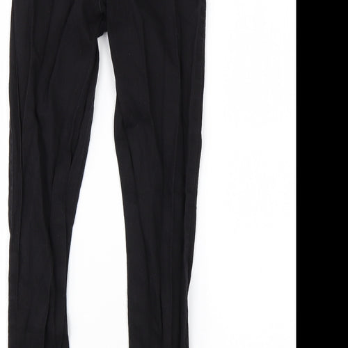 Denim Co Womens Black  Cotton Jegging Jeans Size 6 L24 in Regular