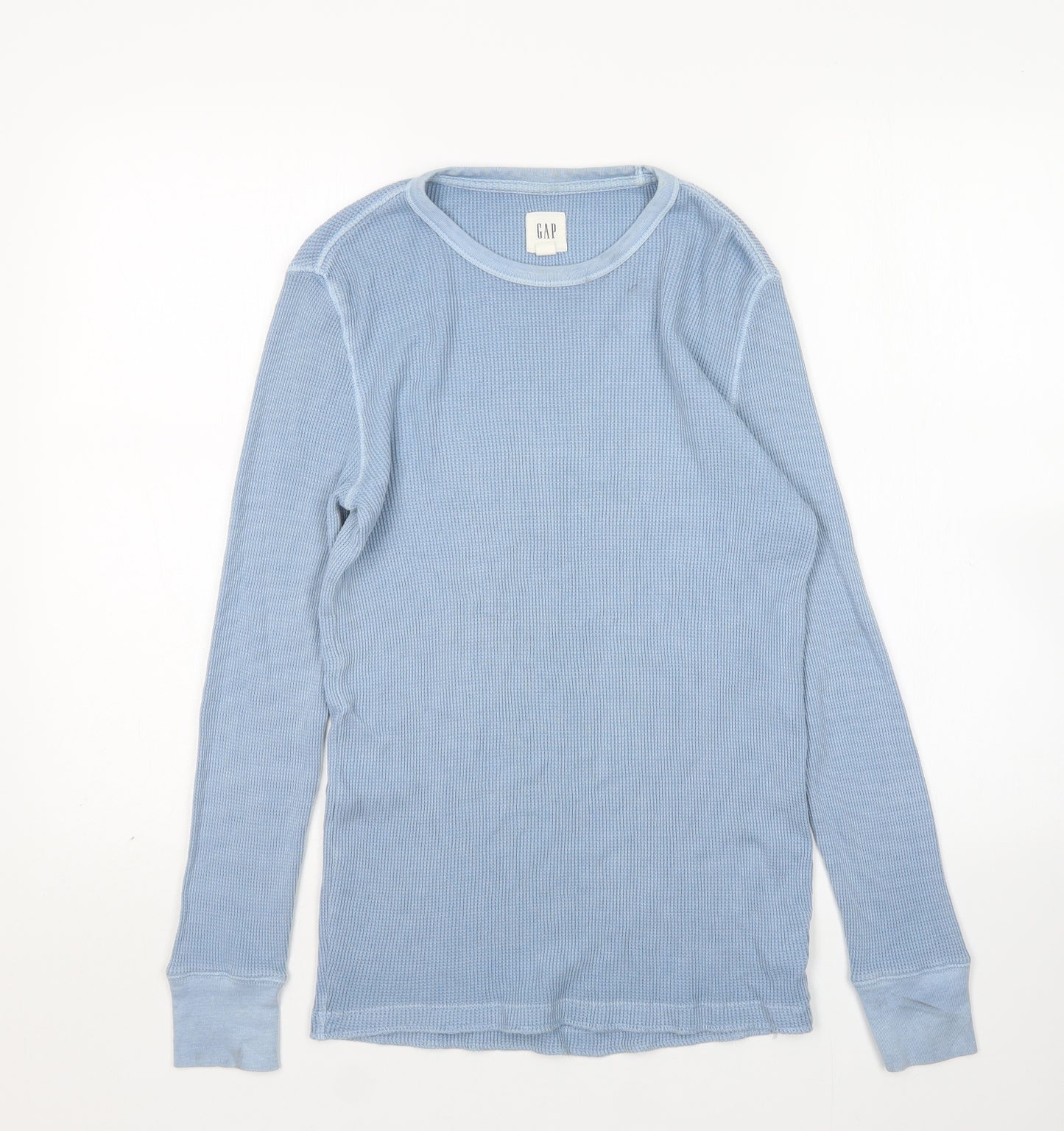 Gap Mens Blue  Cotton  T-Shirt Size XS Round Neck