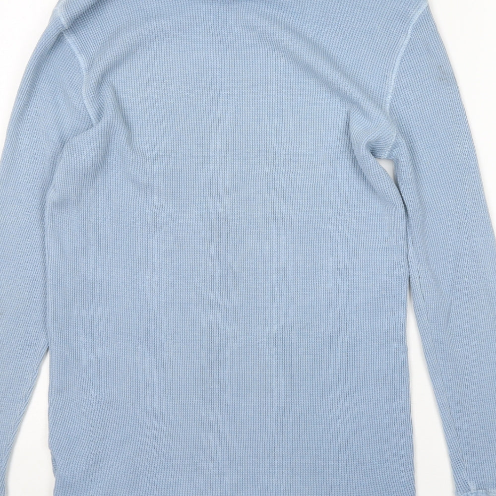 Gap Mens Blue  Cotton  T-Shirt Size XS Round Neck