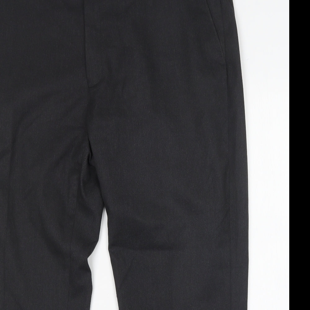 George Mens Grey  Polyester Trousers  Size 44 L29 in Regular