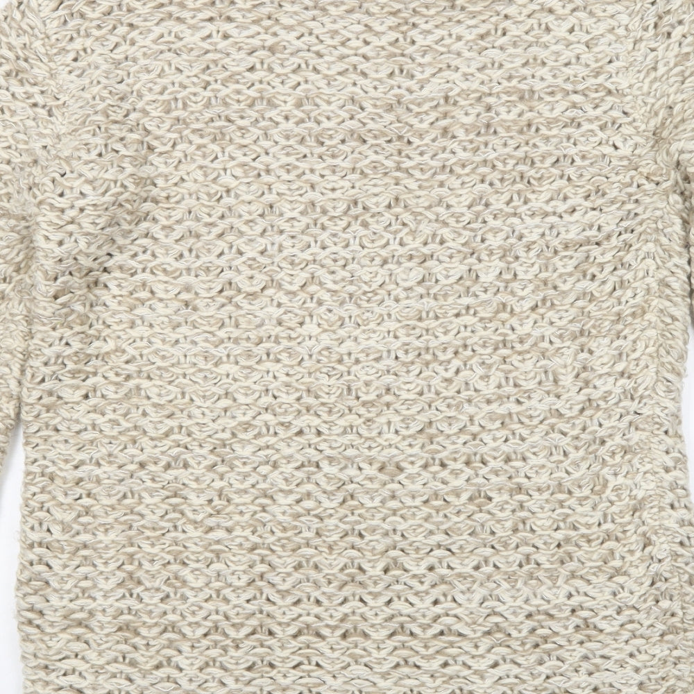 Atmosphere Womens Beige   Jumper Dress  Size 12  Round Neck