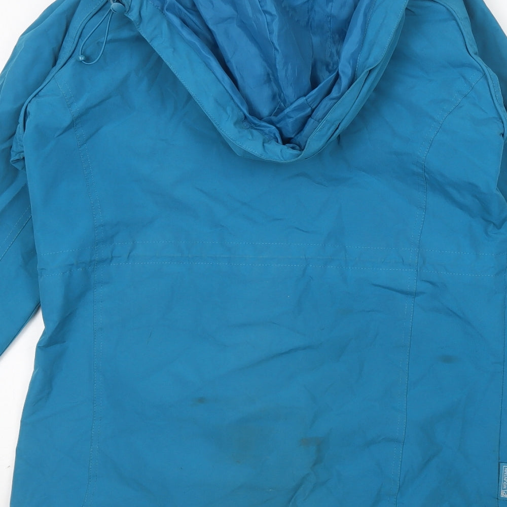 Mountain Essentials   Womens Green   Rain Coat Coat Size 12