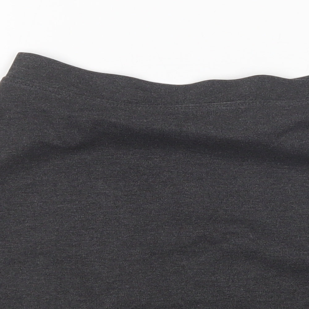 TU Girls Grey  Polyester A-Line Skirt Size 12 Years  Regular  - School wear