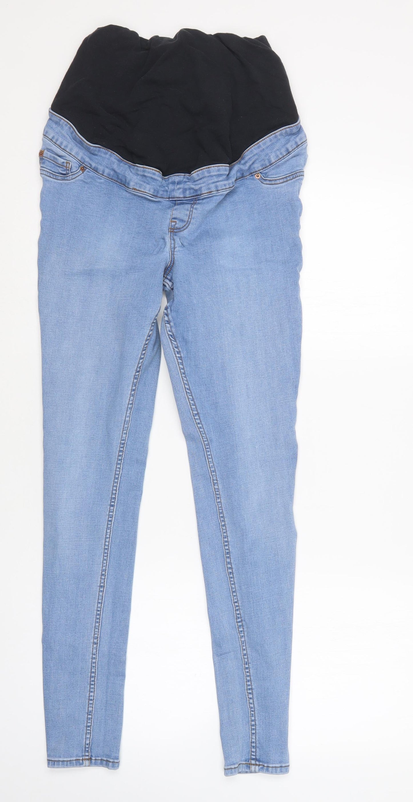 New Look Womens Blue  Cotton Jegging Jeans Size 10 L29 in Regular
