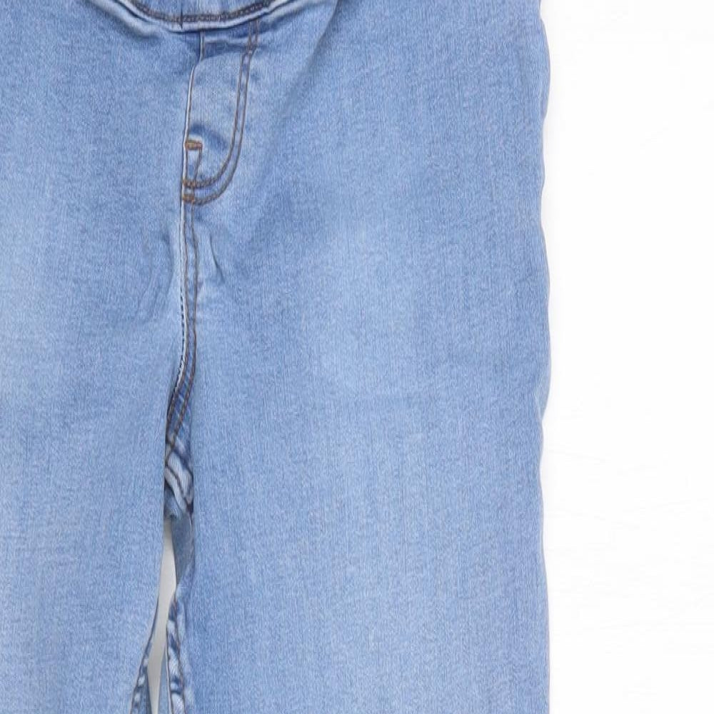 New Look Womens Blue  Cotton Jegging Jeans Size 10 L29 in Regular