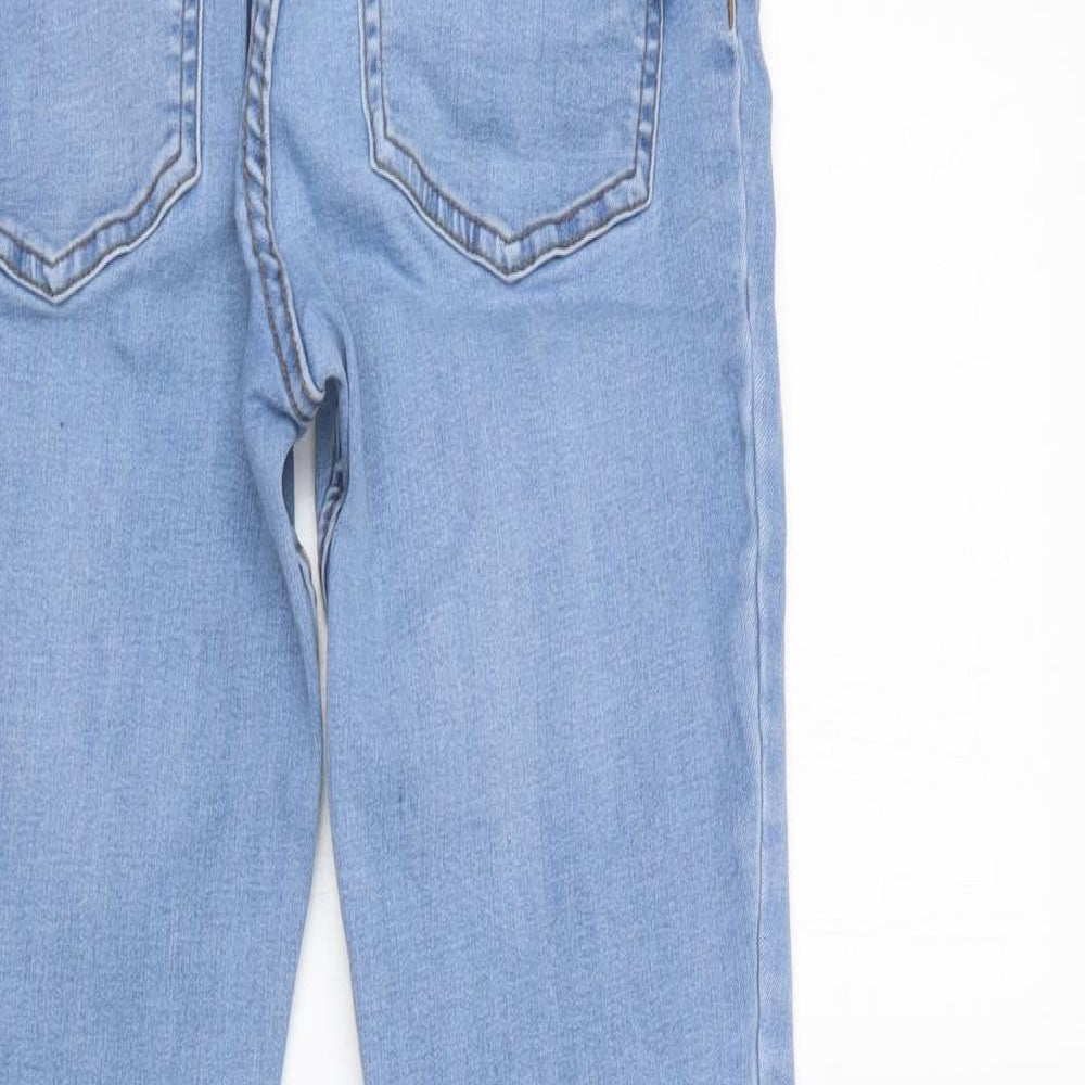 New Look Womens Blue  Cotton Jegging Jeans Size 10 L29 in Regular