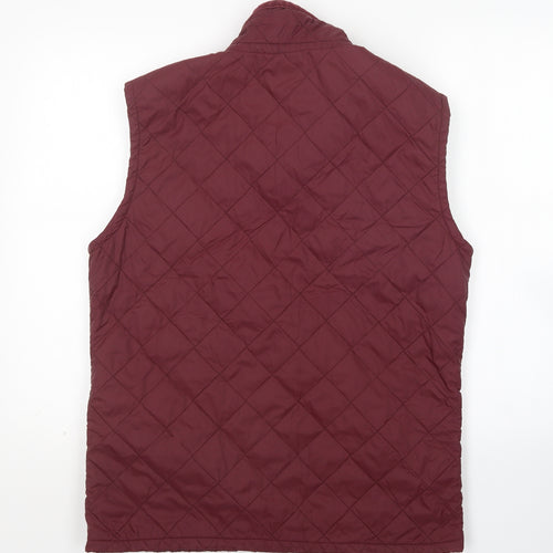 Voi Mens Purple   Gilet Coat Size L