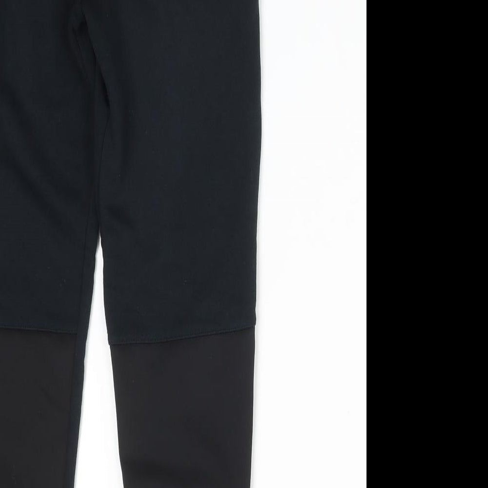 Nike Boys Black  Cotton Jogger Trousers Size 8-9 Years  Regular