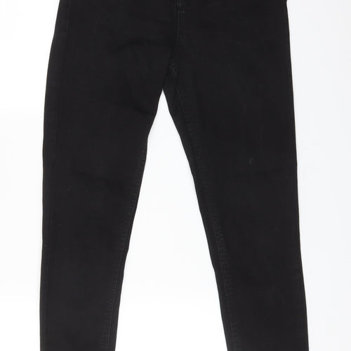 New Look Womens Black  Cotton Skinny Jeans Size 10 L29 in Regular