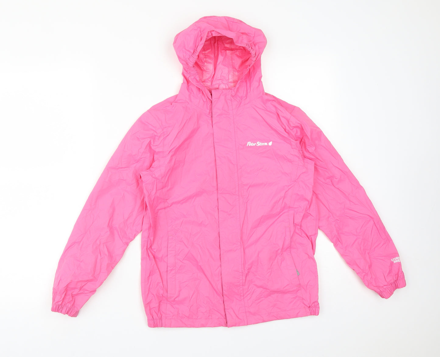 Peter Storm Girls Pink   Anorak Coat Size 9-10 Years
