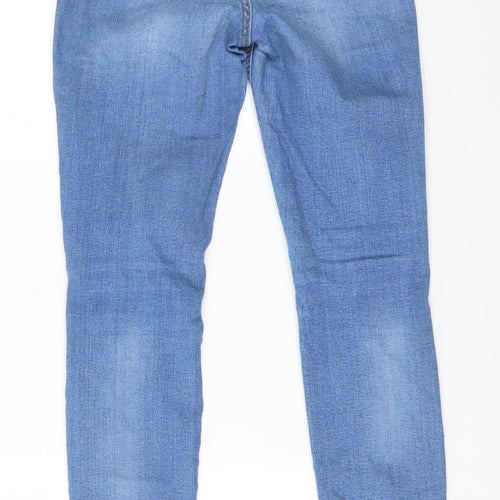 DENIM CO Womens Blue  Cotton Skinny Jeans Size 8 L29 in Regular