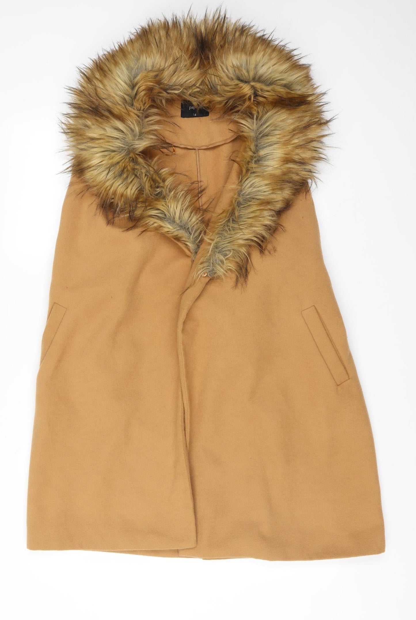 Papaya Womens Brown   Jacket  Size 14