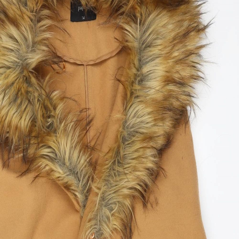 Papaya Womens Brown   Jacket  Size 14