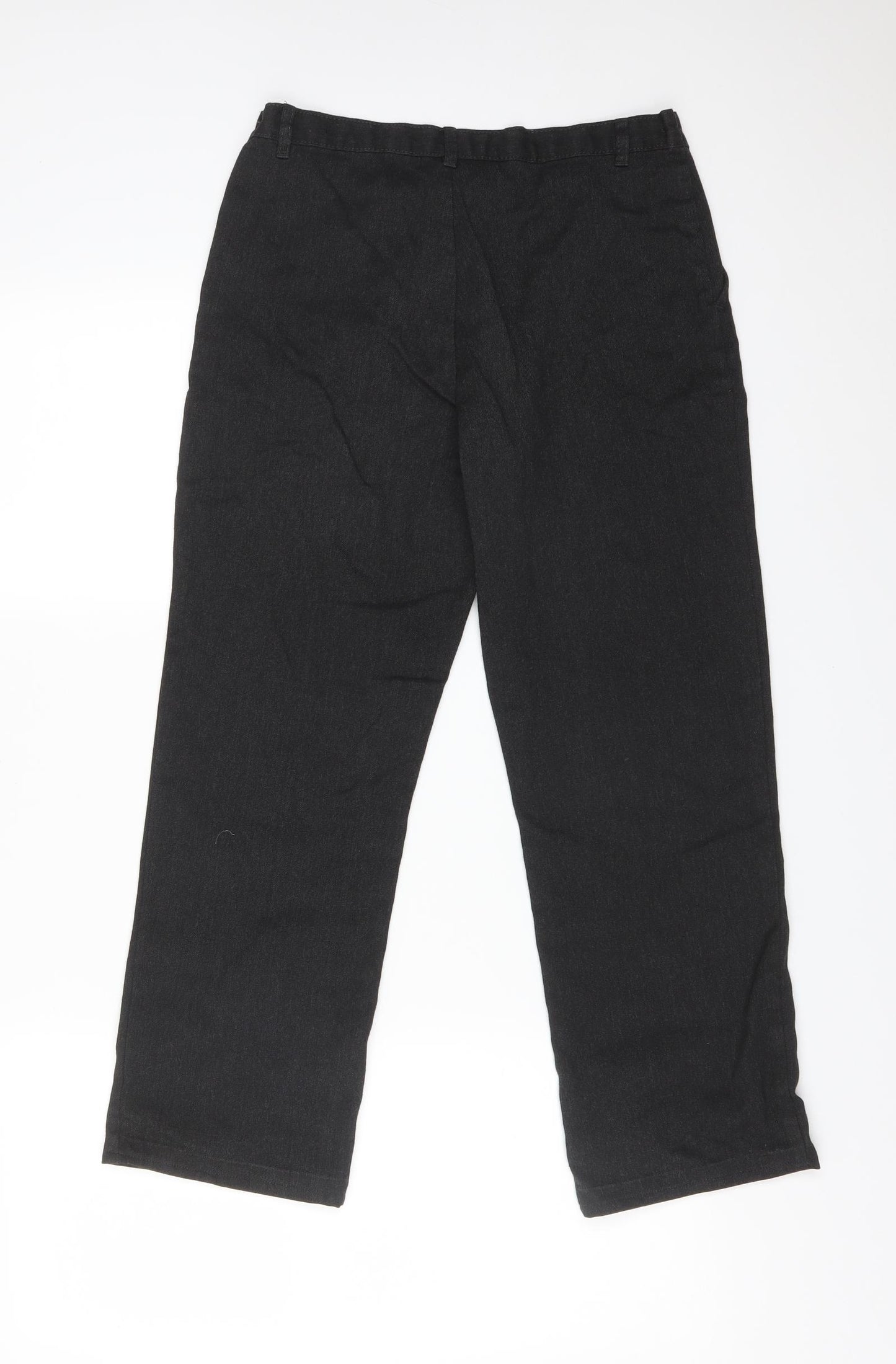 George Boys Grey  Polyester Dress Pants Trousers Size 12-13 Years  Regular