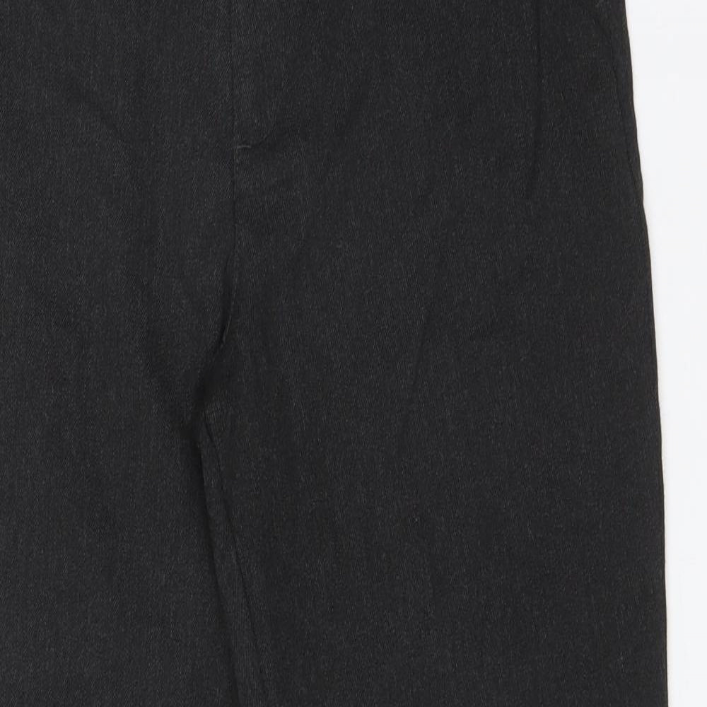 George Boys Grey  Polyester Dress Pants Trousers Size 12-13 Years  Regular