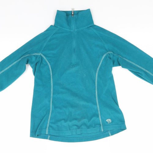 Mountain Hardwear Womens Blue Crew Neck  Polyester Pullover Jumper Size S