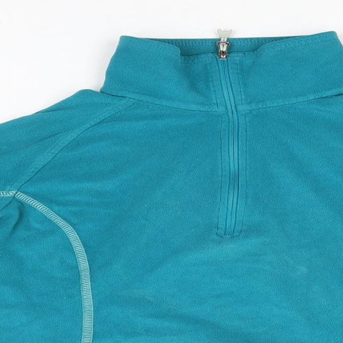 Mountain Hardwear Womens Blue Crew Neck  Polyester Pullover Jumper Size S