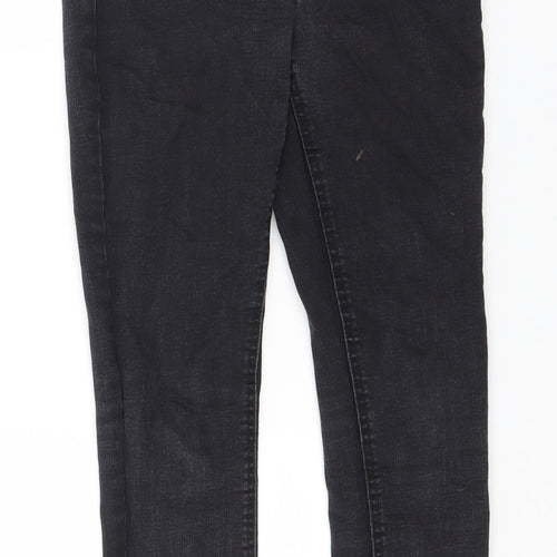 New Look Womens Black  Cotton Skinny Jeans Size 8 L26 in Regular