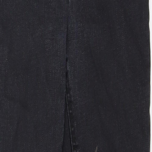 New Look Womens Black  Cotton Skinny Jeans Size 8 L26 in Regular