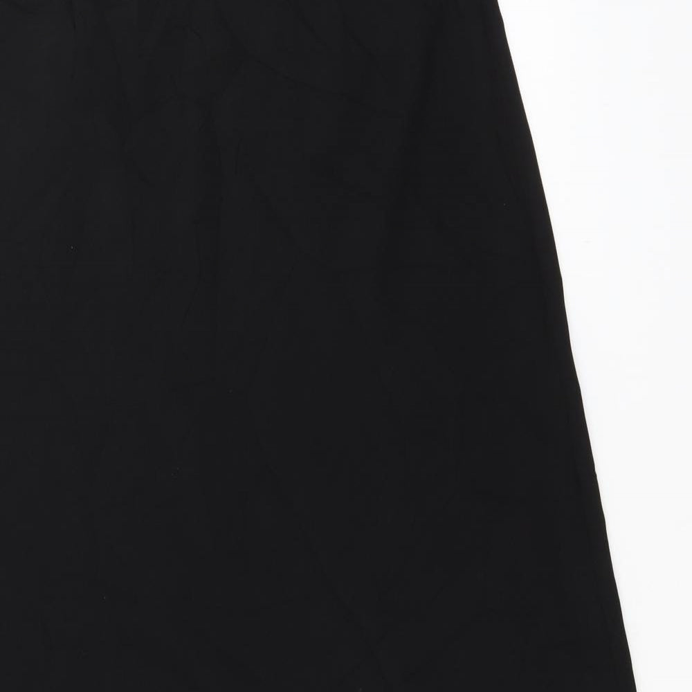Union Womens Black  Polyester Straight & Pencil Skirt Size 14