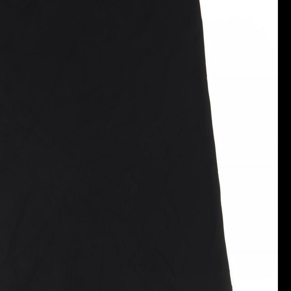 Union Womens Black  Polyester Straight & Pencil Skirt Size 14