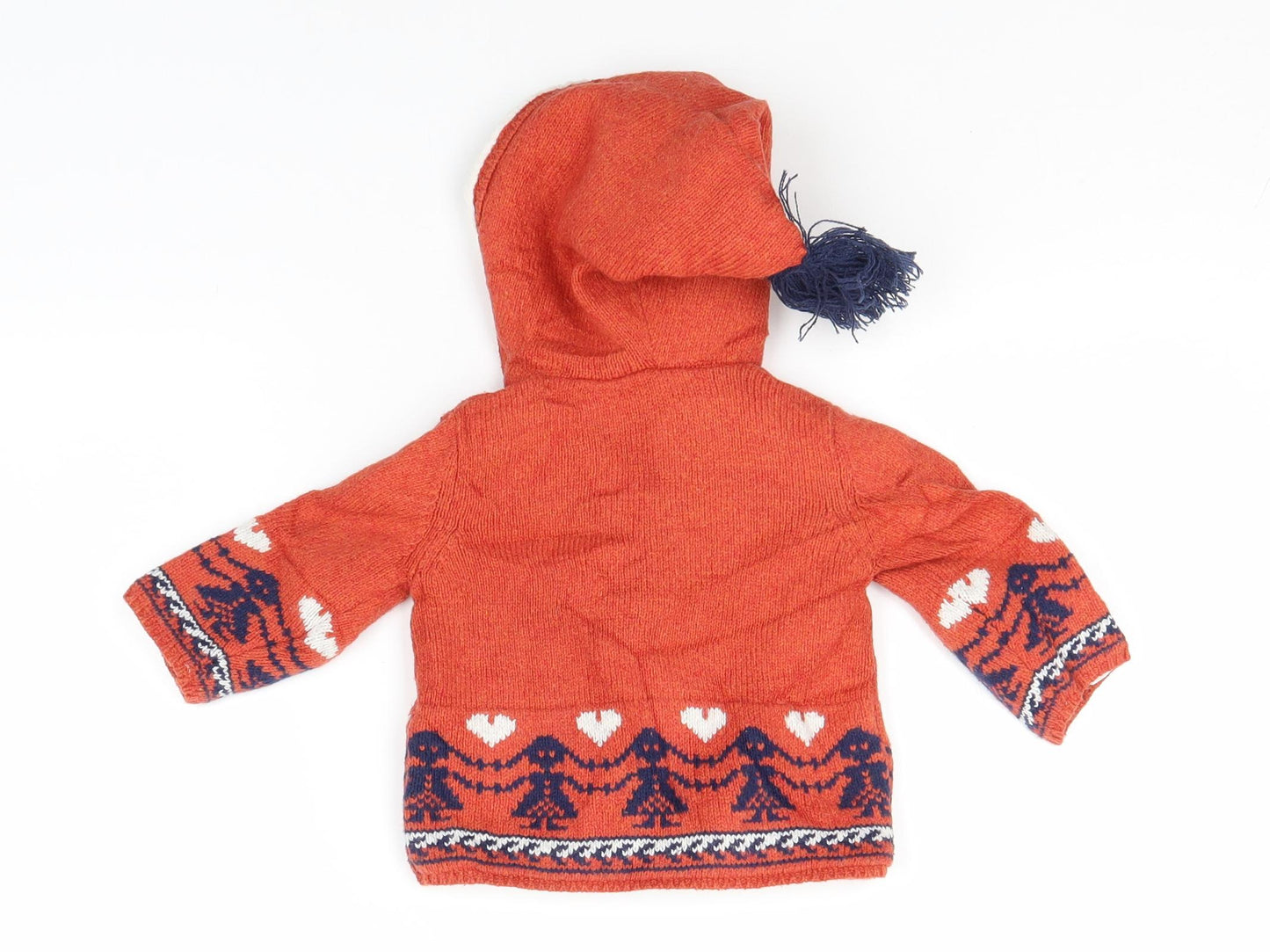 Marks and Spencer Baby Orange   Overcoat Jacket Size 3-6 Months