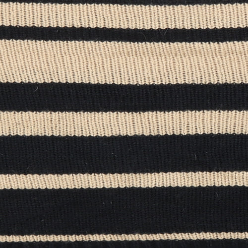 PEP&Co Mens Brown Round Neck Striped Acrylic Pullover Jumper Size XL