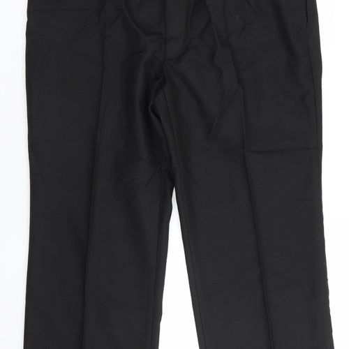 Compton Webb Mens Black   Trousers  Size 37 in L28 in Regular