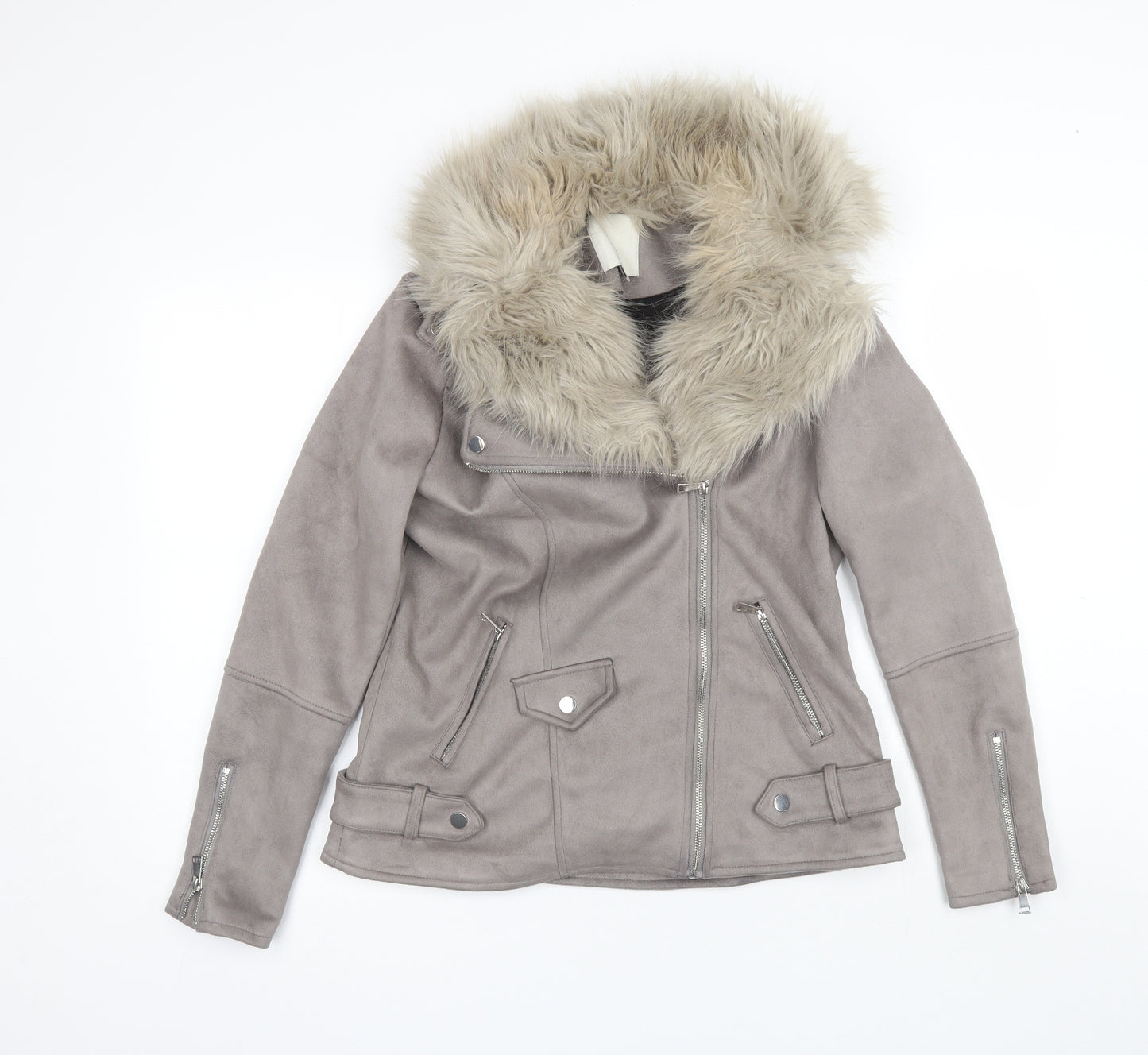 River Island Womens Grey   Jacket  Size 10