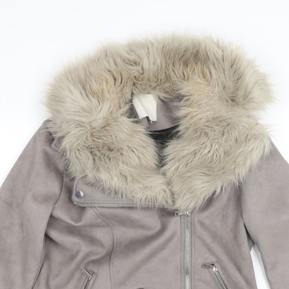 River Island Womens Grey   Jacket  Size 10