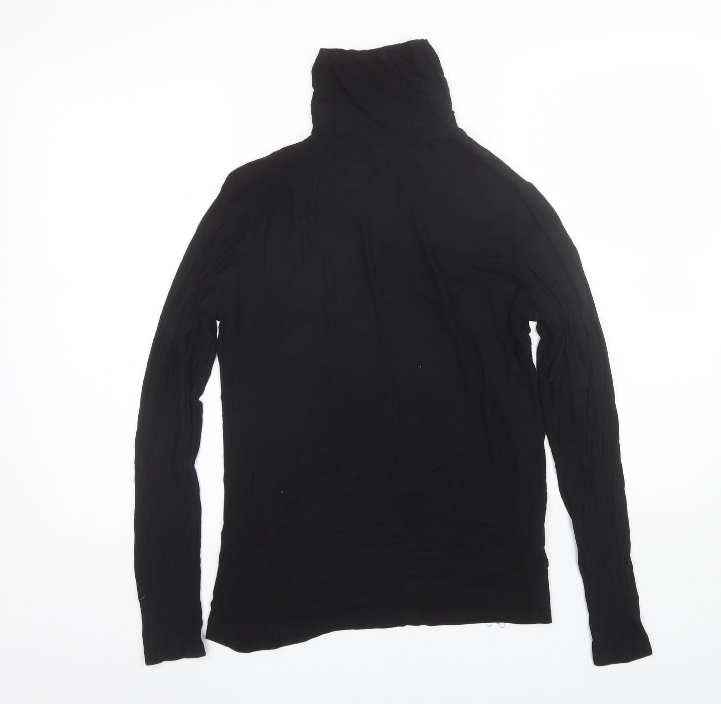 Atmosphere Womens Black Roll Neck  Viscose Pullover Jumper Size 18