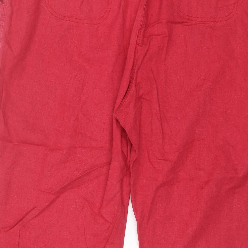 Label Be Womens Red  Cotton Cut-Off Shorts Size 22 L20 in Regular