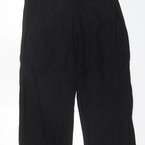Classic Comfort Womens Black  Viscose Trousers  Size 16 L27 in Regular