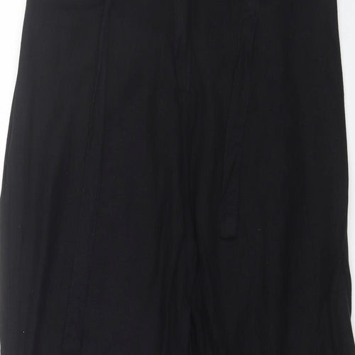 Classic Comfort Womens Black  Viscose Trousers  Size 16 L27 in Regular