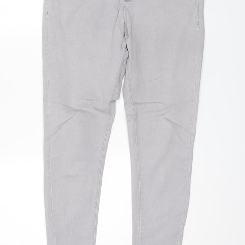 Denim Co Womens Grey  Cotton Jegging Jeans Size 14 L27 in Regular