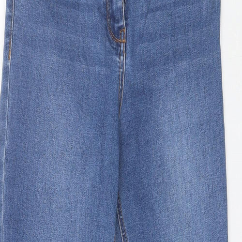 Papaya Womens Blue  Cotton Skinny Jeans Size 8 L24 in Regular