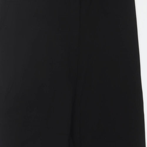 Dorothy Perkins Womens Black  Polyester Dress Pants Trousers Size 14 L31 in Regular