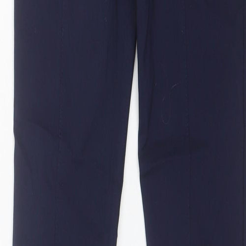 Primark Womens Blue  Viscose Dress Pants Trousers Size 10 L28 in Regular