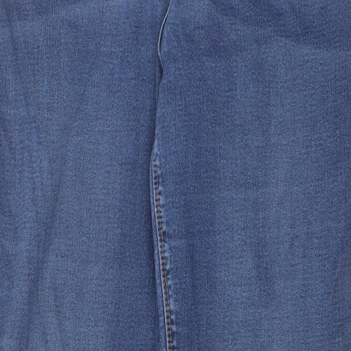 Matalan Womens Blue  Cotton Skinny Jeans Size 16 L28 in Regular